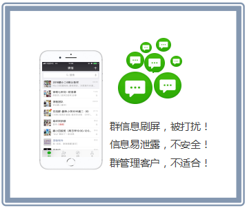 企信微管家微信管理系统vs微信群qq群